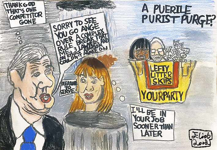 Puerile Purist Purge